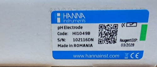 Hannah instruments hi1049b - hannah,