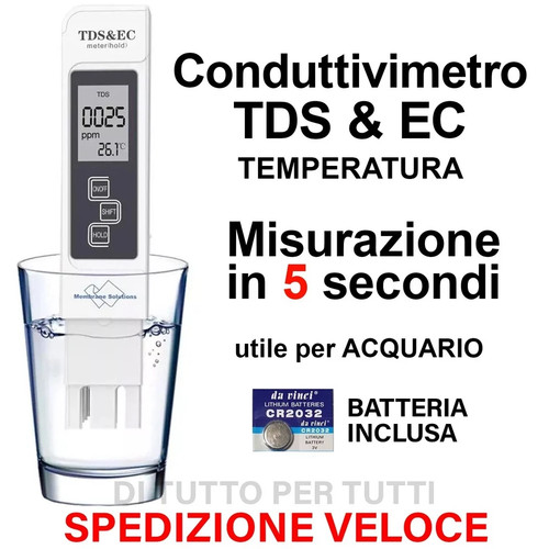 Tester acqua misuratore - tester,